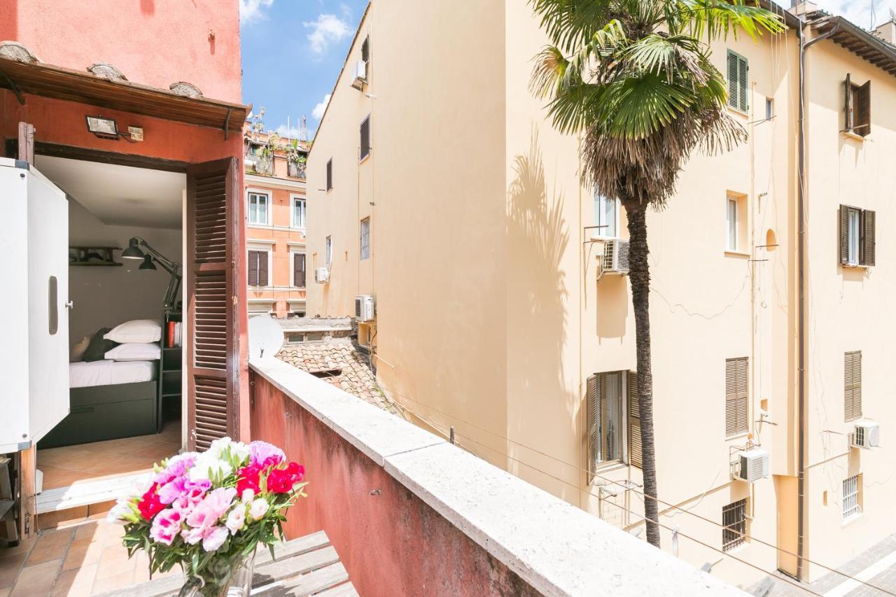 Apartemen 67 m² dengan 1 kamar tidur dan 1 kamar mandi pribadi di Trastevere Rome Bagian luar foto