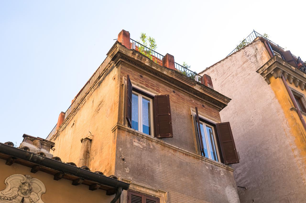 Apartemen 67 m² dengan 1 kamar tidur dan 1 kamar mandi pribadi di Trastevere Rome Bagian luar foto
